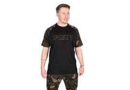 Tričko Black / Camo Outline T