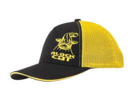 Šiltovka Black and Yellow Trucker Cap