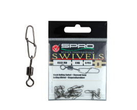 Obralík s Karabínkou Rolling swivel + Diamond Snap