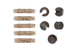 Montáž Edges Camo Tubing Tungsten Heli Bead Kit 5 ks