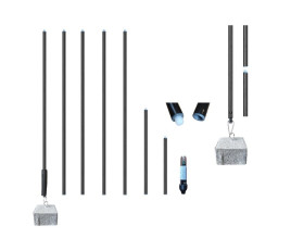 Sklopná Tyčová Bójka Daemons 05 s R LED Diódou