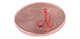 Trojháčiky Gamakatsu Micro Treble Red