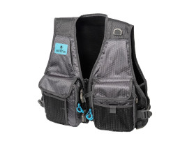 Vesta W4 Fishing Vest 2 Boxes Titanium Grey