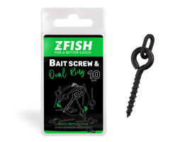 Skrutka na Uchytenie Pop Up Bait Screw and Owal Ring