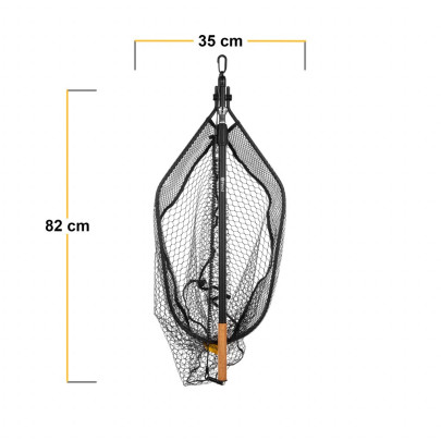 Podberák Predator Specialist XL Teleskop Nature s pogumovanou sieťkou