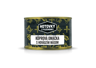 Jedlo Hotové Kôprová omáčka s hovädzím mäsom 400g