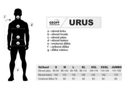 Nohavice Urus 7 Leaf