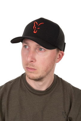Šiltovka Collection Baseball Cap Black Orange
