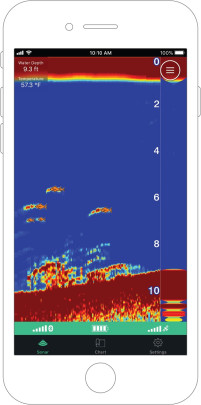 Sonar nahadzovací Striker Cast GPS