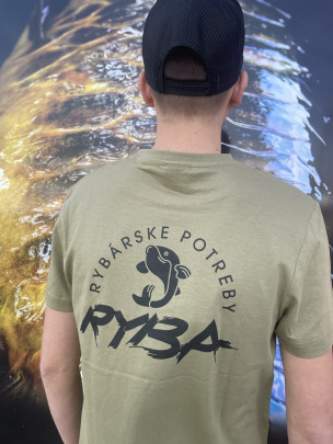 Tričko RYBA Light Khaki
