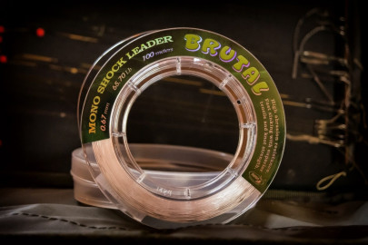 Šokový Vlasec Shock Mono Line Brutal 0,50mm 200m