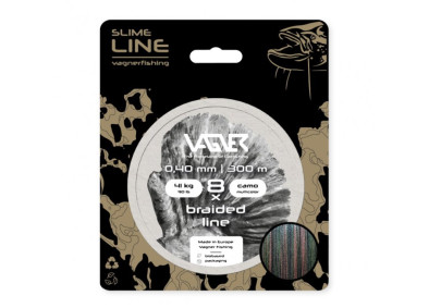 Šnúra sumcová Braided Line Camo Multicolor 300m