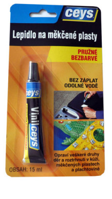 Lepidlo na mäkčené plasty