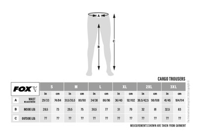 Nohavice Khaki LW Cargo Trousers
