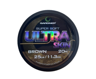 Šnúrka Ultra Skin Super Soft Brown 20m 35lb