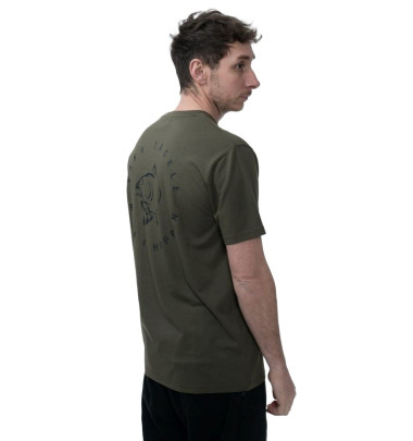 Tričko Make It Happen T-Shirt Carp Logo Green