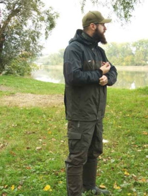 Komplet Bunda Dozer 6 + nohavice Urus 6 Zelený