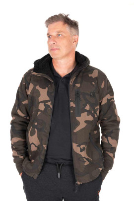 Mikina Camo Full Zip Prem Sherpa 310 Hoodie