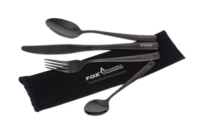 Sada Príborov Cookware Black Stainless Cutlery Set