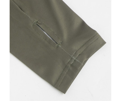 Tričko UV50+ Hoodie Olive Green