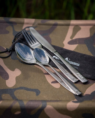 Sada Príborov Cookware Black Stainless Cutlery Set