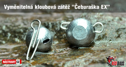 Vymeniteľná jigová záťaž "Čeburaška EX"