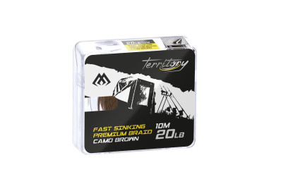 Šnúrka Fast Sinking Braid Camo Brown 10m