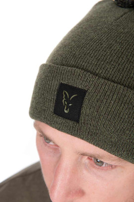Čiapka Collection Bobble Hat Green Black