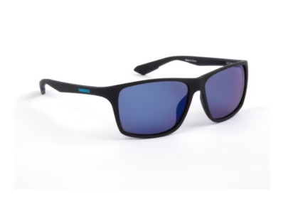 Okuliare Technium Matte Black Blue Mirror