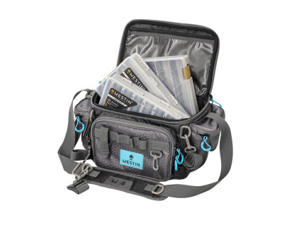 Taška na prívlač W4 HD Lure Bag 3 Boxes Titanium Grey
