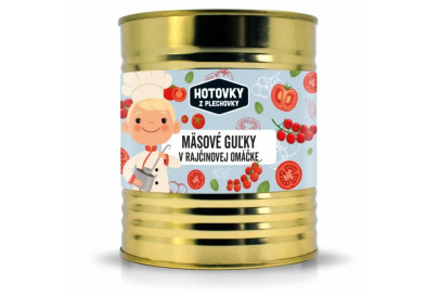 Jedlo Hotové Mäsové guľky v rajčinovej omáčke 800g