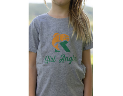 Tričko Detské Girl Angler Grey