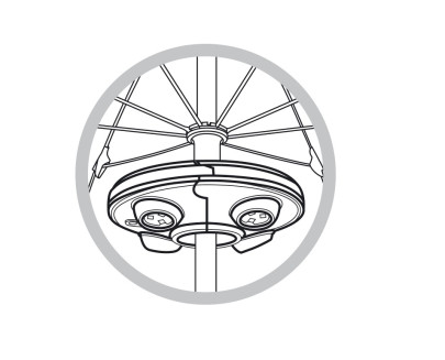 Svetlo na dáždnik CZ3047