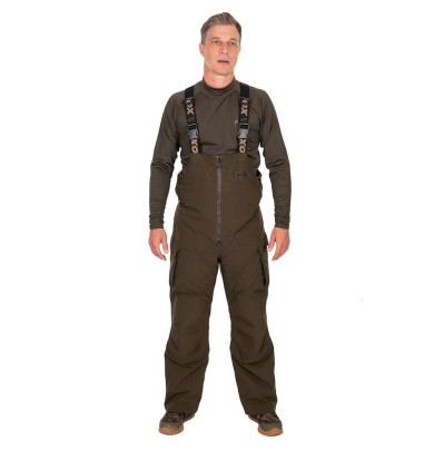 Nohavice Khaki Sherpa Tec Salopettes