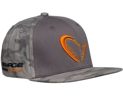 Šiltovka Flex Fit Camo Cap Camo Grey