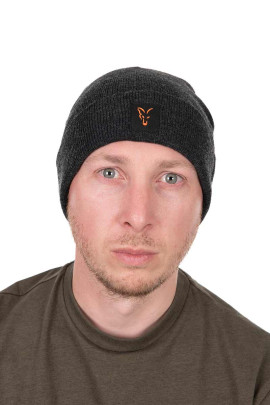 Čiapka Collection Beanie Black Orange