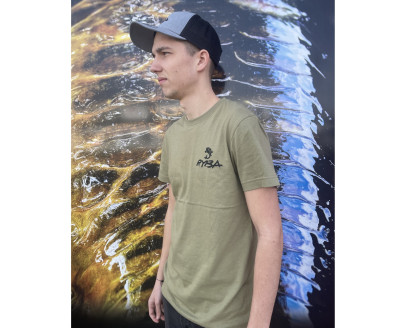 Tričko RYBA Light Khaki