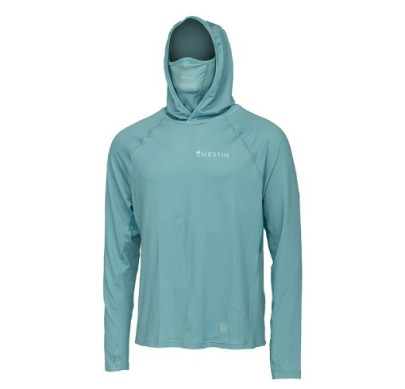 Tričko UV Bay UPF Hoodie Sea Breeze