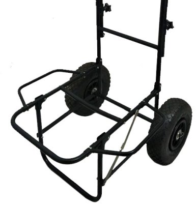 Prepravný vozík na rybárske vybavenie a kŕmenie