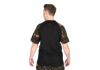 Tričko Black / Camo Outline T