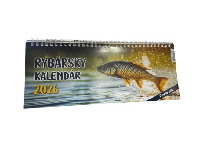Rybársky stolový kalendár 2026