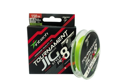 Šnúra Tournament Jig Style PE X8 Lime Green 150m