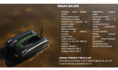 Zavážacia loďka Quest Downscan