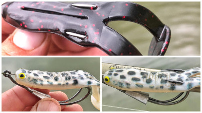 Nástraha Žaba PowerBait Beat Paddle Frog 10cm