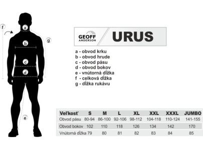 Nohavice Urus 6 Moss