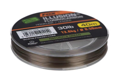 Fluorocarbon Illusion Leader Green 40m