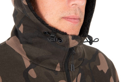 Mikina Camo Full Zip Prem Sherpa 310 Hoodie