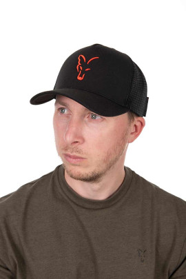 Šiltovka Collection Trucker Cap Black Orange