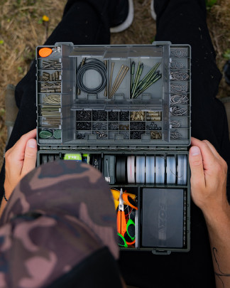 Box Edges Loaded Medium Tackle Box