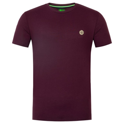 Tričko Le Split Tee Burgundy